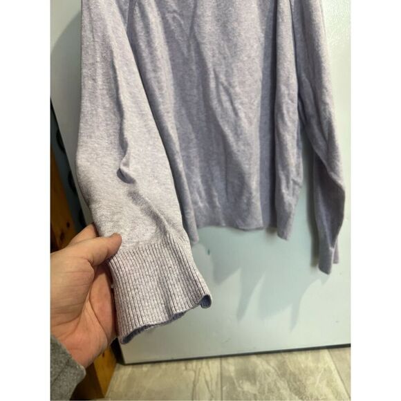 A New Day Purple Crewneck Long Sleeve Top Woman’s Size XXL - Picture 3 of 7